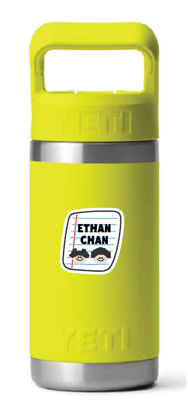 Customized Name Stickers - Notebook