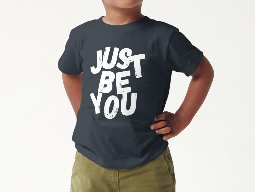 “Just Be You” Toddler Tee — Playful, Confident, and Oh-So-Cute!
