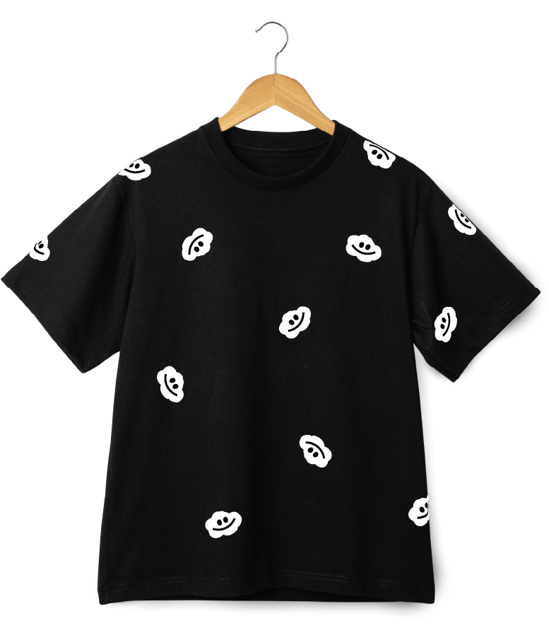 Iron On - Happy Cloud Sheet Set