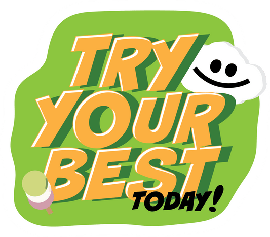 Try Your Best Sticker