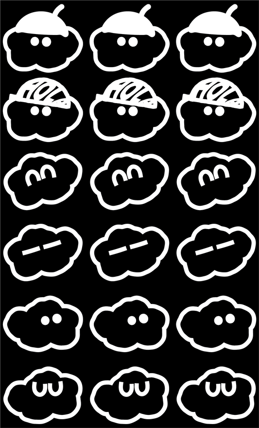 Iron On - Baby Cloud Proud Sheet Set