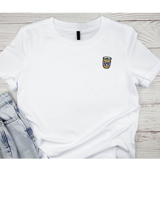 Iron On - Customized Name - Bigger Coffee Cups