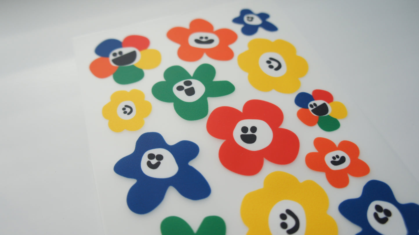 Iron On - Flowies Sheet Set