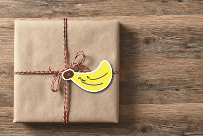 [Digital Product] Banana Gift Tag