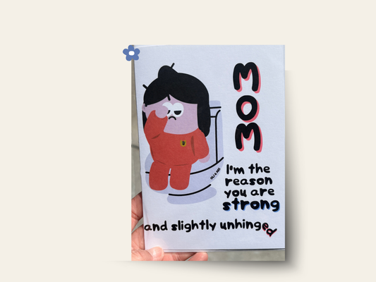 Strong Mom Card (5" x 7")