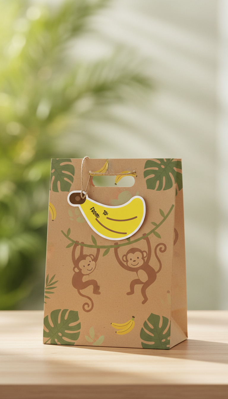 [Digital Product] Banana Gift Tag