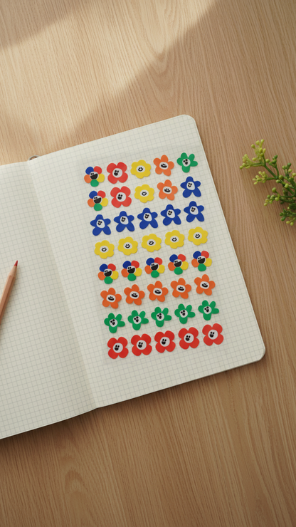 Flowies UV Sticker Sheet