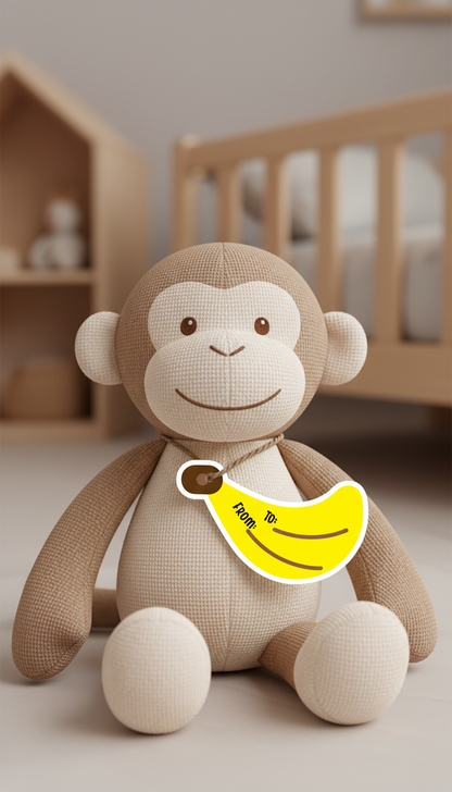 [Digital Product] Banana Gift Tag